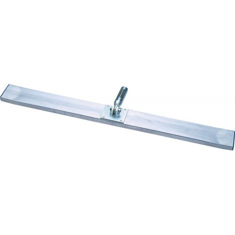 Racloir béton aluminium 100 cm – Pour chantiers humides – Finition lisse sans poignée – Outil professionnel – E-Flor