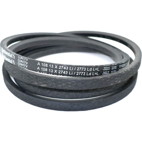 Courroie trapézoidale lisse Contitech Conti V A108 13 x 2743 Li / 2773 Ld