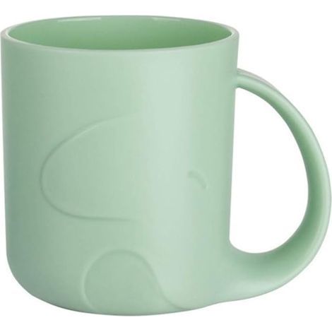 Gobelet à dents en plastique avec poignée, porte-brosse à dents de dessin animé, produits de soins ménagers pour bébé, 10.3x7.4cm, vert, couleur soleil (1/5)