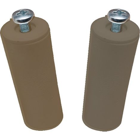 TOPE PERSIANA C/TORNI. MARRON BL2 - 40MM