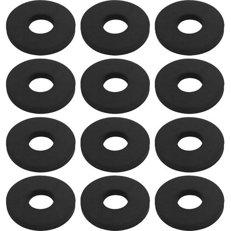 100 Pièces Rondelles d'étanchéité en Caoutchouc EPDM pour Joints Toriques de Plomberie de Robinet 16mm OD X 6mm ID X 2.5mm d'épaisseur (1/5)