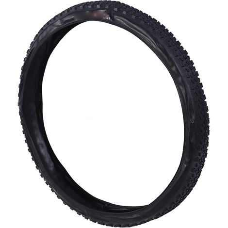 Pneu de vélo 27,5 x 2,20 en caoutchouc antidérapant, pour VTT et vélo de route. Pneu pliable, de rechange, noir. (1/5)