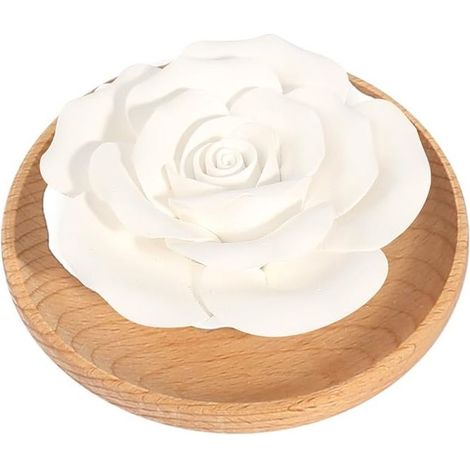 Pierre parfumée fleur de lotus pour huiles essentielles - Décoration pour huiles essentielles - Décoration pour parfum d'ambiance (1/5)
