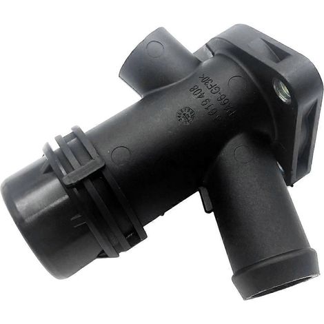 Connecteur de sortie de thermostat de liquide de refroidissement moteur en plastique 11118619408 compatible avec BMW F22 F23 F30 F31 F32 F33 F34 G30 G12 G01 G02 (1/5)