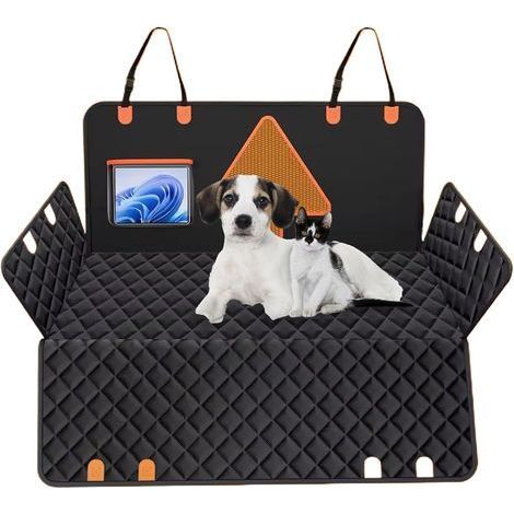 Housse de siège auto pour chien Protection de banquette arrière pour chien – Protection antidérapante et imperméable pour berline pick-up (1/5)