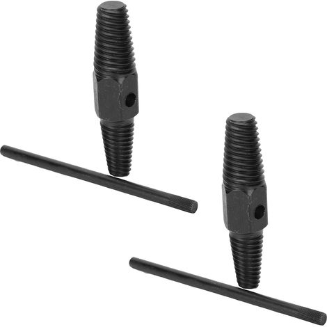 2-teiliger Gewindeausdreher mit Doppelend-Feinzahnung für G1/2-Zoll- und G3/4-Zoll-Wasserrohre (1/5)