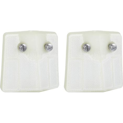Lot de 2 Kits de Remplacement de Filtre à Air pour Tronçonneuse Kit de Filtre à Air pour Tronçonneuse pour Modèle Husqvarna 61 181 266 281 288 (1/5)