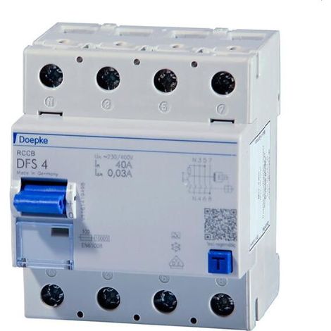Doepke FI-Schutzschalter DFS4 080-4/0,30-A 4polig 80/0,3A