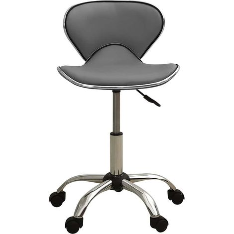Maison Exclusive - Bürostuhl Grau Kunstleder (1/5)