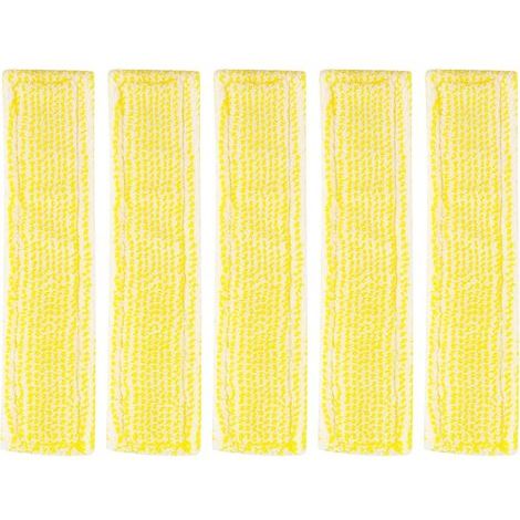 5 bonnettes microfibre Karcher WV2/WV5/WV6 - Réf. 2.633-129.0 - Pour lave-vitres (1/5)