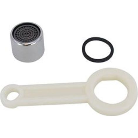 Trade Shop - KIT 9PZ AERATOR FÜR RUBINETTO F22 ABS 22MM KEY GUARNIZIONI 59032 - (1/3)