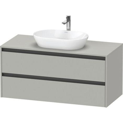 Duravit Ketho.2 Konsolenwaschtischunterbau wandhängend, (1/2)