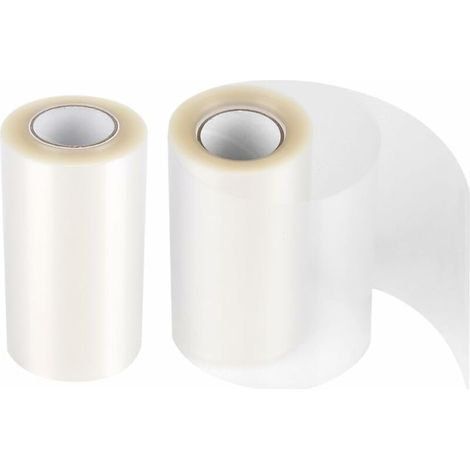 Gâteau Collier Transparent Cuisson Gâteau Bord Circonférence Ruban D'emballage Feuille D'emballage Décor Gâteau Croûte Feuille Rouleau Dessert Anneaux (2pcs 10cm 10m) (1/5)