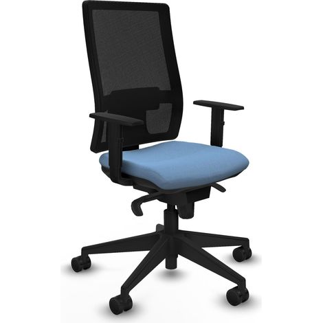 Piqueras y Crespo Horna Chaise de Bureau Bleu Ciel (1/3)