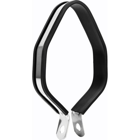 Support d'échappement de moto, support de montage hexagonal pour silencieux d'échappement de moto, accessoires de moto (couleur primaire) Modification/installation/performance de voiture (1/4)