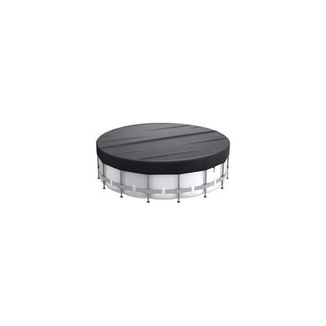 8FT Round Pool Cover Pool Covers for Above Ground Pools Solar Pool Cover Heavy Duty Pool Covers Resist Tear and Fade, Winter Pool Covers for Waterproof and Dustproof (1/3)