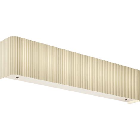 E13 THATCHER handmade ponge' pleated wall lamp (1/3)