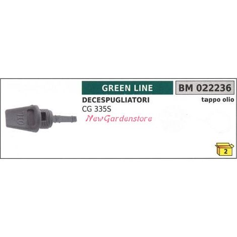 Tappo olio GREEN LINE decespugliatore CG 335S 022236