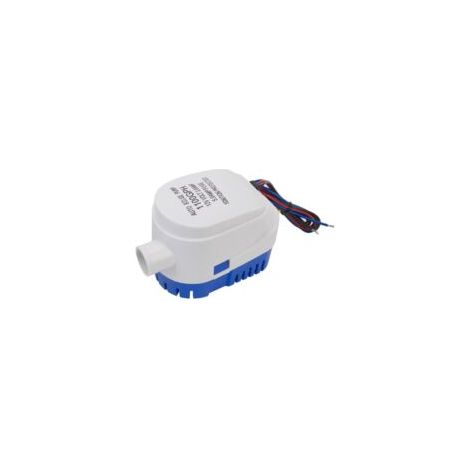 Automatische Bilgenpumpe (1100 GPH, 24 V), Tauchpumpe mit integriertem Schwimmerschalter für Boote, Teiche und Schwimmbecken – Crezuo