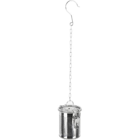 Boule à épices Infuseur à épices Panier en maille d'acier inoxydable Facile à nettoyer Passoire à assaisonnements pour soupes et restaurants (1/5)