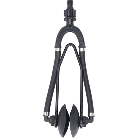 Rinçage de moteur à double alimentation avec ventouse ronde, connecteur de tuyau de 5/8 pouces, marin pour moteur hors-bord intérieur (1/5)