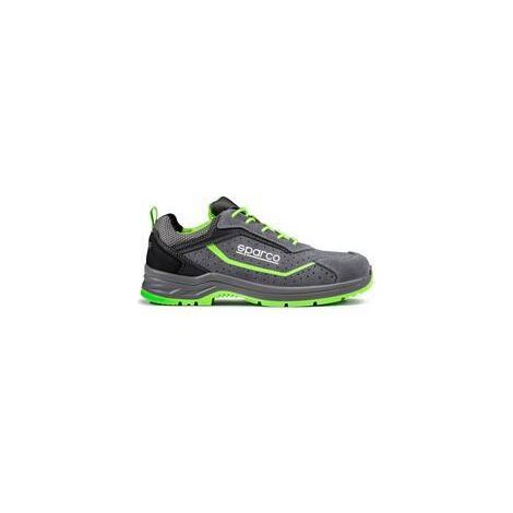 SPARCO SCARPE FELIX S1P GRIGIO VERDE FLUO N.39