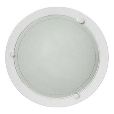 Plafonnier rond 29cm 1xE27 blanc GSC 0701936
