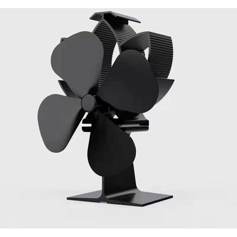 4-blade thermodynamic stove/fireplace fan for fireplace and stove accessories, eco-efficient fan, 18mm diameter (1/5)