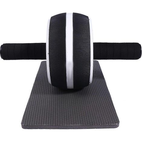 Roue d'exercice à rouleau unique pour l'entraînement physique et la combustion des calories (1 ensemble) (1/5)
