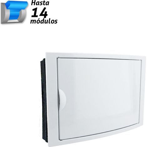 Caja de distribución empotrar 14 módulos Arelos (1/3)