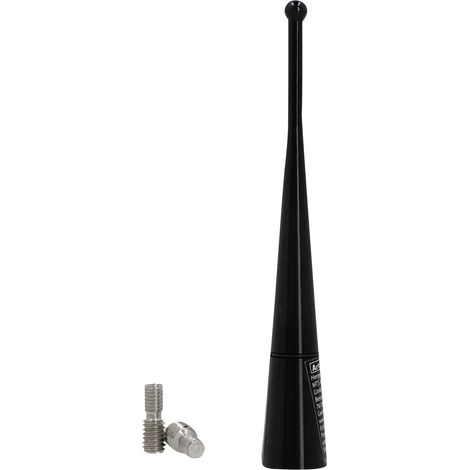 Cartrend Antennenstab Aluminium 10cm schwarz Autoteile
