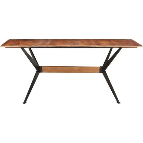 Maison Exclusive - Tavolo da Pranzo 180x90x76 cm in Legno Massello di Mango (1/5)
