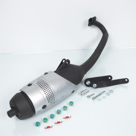 auspuff leovince für roller piaggio 50 zip sp vor 2020 neu
