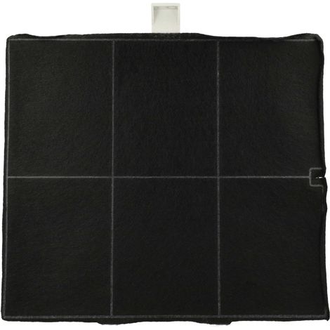 vhbw Filtro de carbón activado compatible con Balay 4BD759X, 3BD873XP, 3BD891XP, 3BD892AP, 3BD892XP, 3BD893XP campanas cocina - 25,5 x 22,5 x 2,3 cm