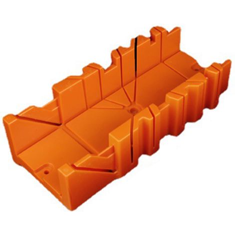 Boîte de rangement pour scie à onglet bois 22,5 45 90 degrés stable, modèle normal 12 pouces, décoration intérieure (1/5)