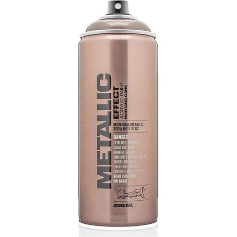 Bombe de peinture - Champagne - Effet métallique - Acrylique - EMC2010 - 400ml - Montana Cans