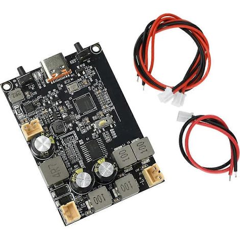 Carte d'amplificateur Bluetooth double canal 2 x 10 W avec algorithme d'amélioration des basses module d'amplificateur Bluetooth TWS 5 V CC, type C (1/5)
