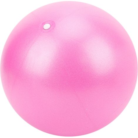Ballon de yoga ultra-résistant de 25 cm, anti-explosion, idéal pour le Pilates, la grossesse et le fitness (rose) (1/5)