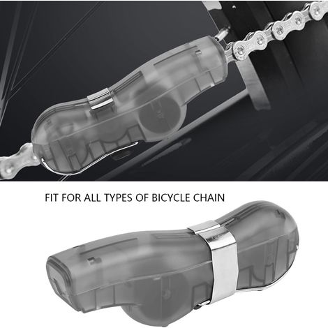 Outil de Nettoyage pour Chaîne et Pignon de Vélo - Brosse de Lavage Bicyclette (1/5)