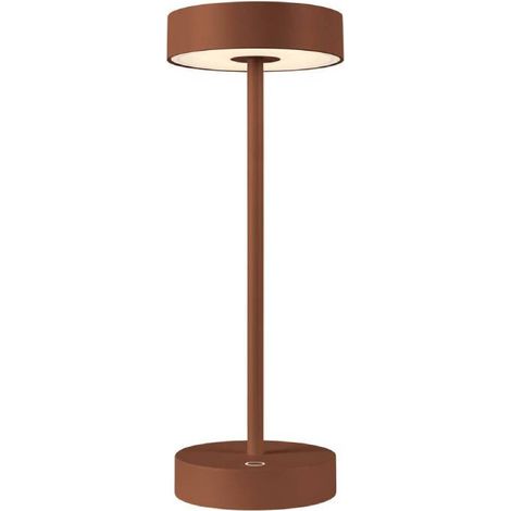 Lampe à poser VINOLINA sans fil IP54 2700/3000 K TOUCH rouille - SLV - 1007361 (1/5)