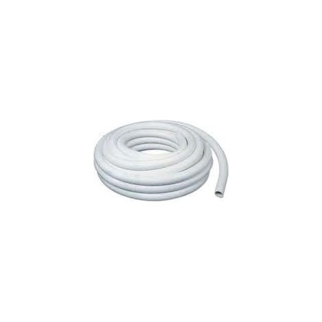 Tuyau souple PVC 50 mm – Longueur 25 m – Renforcé avec spire blanche antichoc – Température -10 à +60°C – Espiroflex