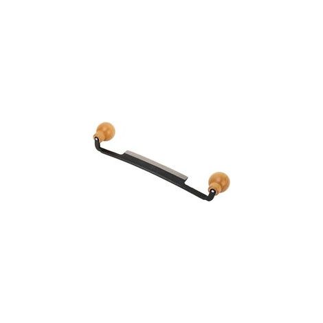 Couteau à Tirage Droit, Couteau à Raser à Double Manche en Bois Antidérapant avec Lame en Acier au Tungstène pour le Travail du Bois, Lames de Couteau 155mm (1/3)