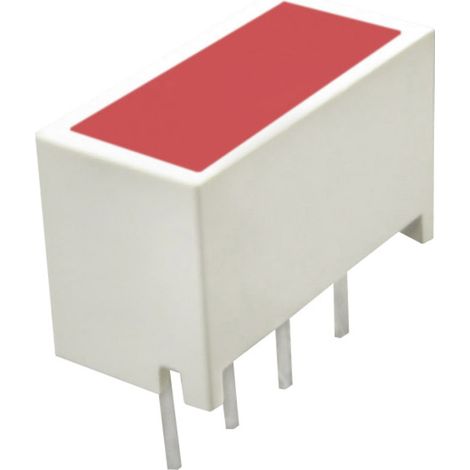 Kingbright KB2350ID Flächen-LED 4fach Rot (L x B) 20 mm x 5 mm (1/2)