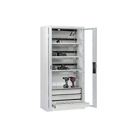Armario para carga de baterías COMFORT  con puertas con