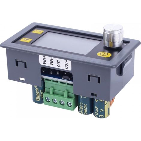 Convertisseur Buck DC-DC 400W 8A,Module D'alimentation Buck Réglable DC 6V-55V À 0V-50V Convertisseur de Tension Abaisseur CCCV Charge Solaire avec Affichage LED (1/5)
