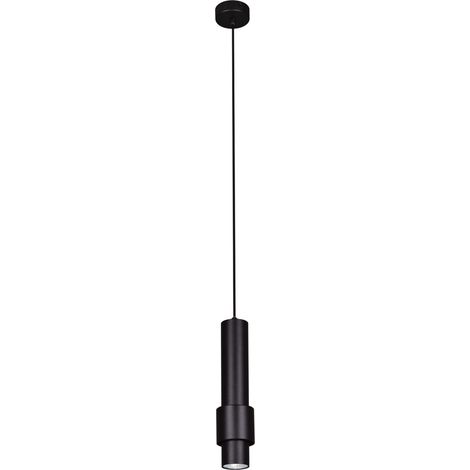 Suspension moderne tube noir GU10 Kaja Roto K-4544 (1/3)