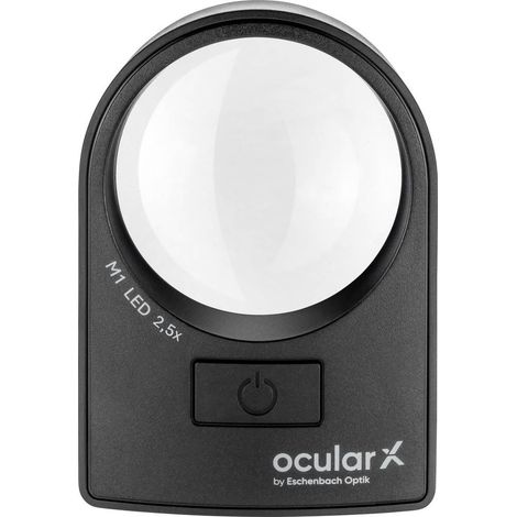 Eschenbach XM0103 ocularX M1 Lente d'ingrandimento portatile Ingrandimenti: 2.5 x Lente: (Ø) 5.8 cm