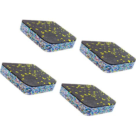 Tapis de course anti-vibrations multi-usages avec réduction du bruit pour tapis en bois dur, protection du sol, tapis d'entraînement multifonction (1/5)