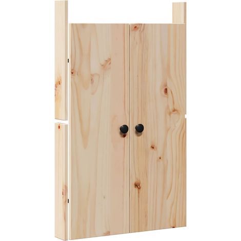 Porte de cuisine Marron 50 x 9 x 82 cm Bois de pin massif CFW11434 (1/5)