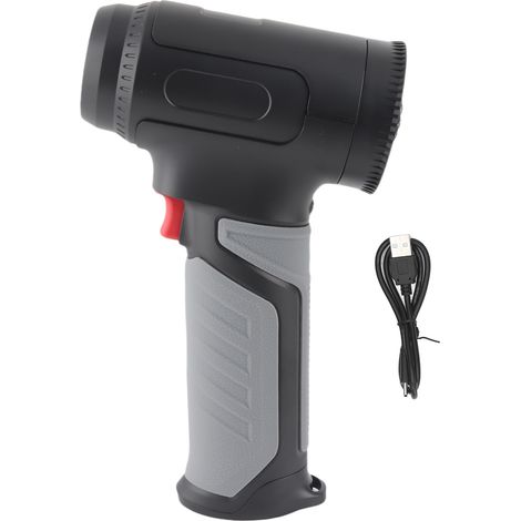 Secador de coches con soplador de aire, conducto de 64 mm, motor sin escobillas, empuje de 1200 g, soplador de aire eléctrico portátil. (1/5)